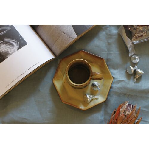 OCTAGON PLATE 瀬戸焼プレート 14.7cm