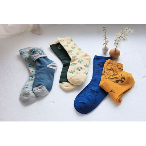【松尾ミユキ】 ソックス G.M.S Reversible socks 2