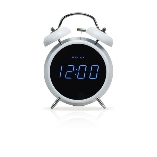 置時計｜【RELAX】 TWINBELL SPEAKER CLOCK