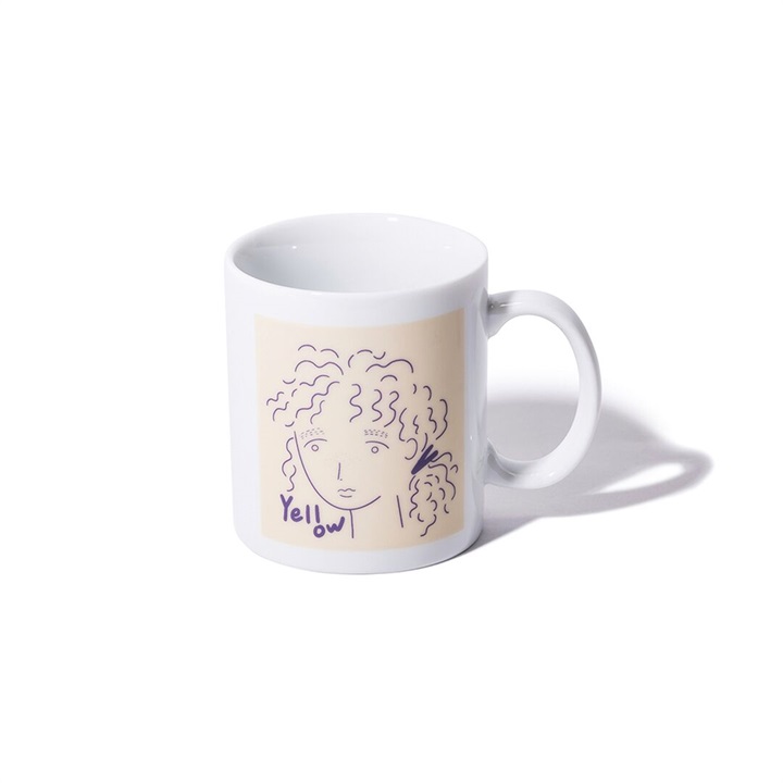 ENNUI MUG PASTEL COLOR 美濃焼マグカップ(YELLOW/AG-EN0202)