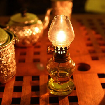 オイルランプの台瑠璃色に花模様 ハーバリウム オイルランプ】 The Landscaper RED FLOWERS -の商品詳細