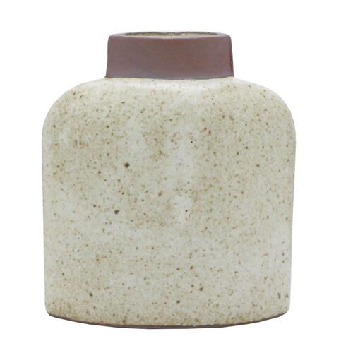 FLAT MINI VASE BOTTLE B 瀬戸焼