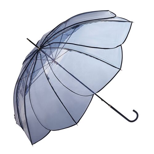 【because】 Clear Umbrella Coloer Piping BEー52009