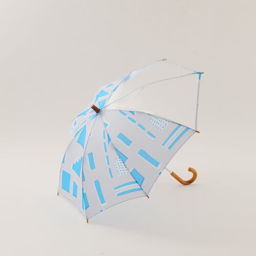キッズ長傘｜【392 plus m】 Umbrella Kids feeling(08 BLUE)