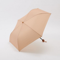 折りたたみ傘｜【392 plus m】 Umbrella Topless CHECK(15 BEIGE)