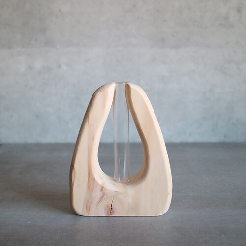 welms. フラワーベース Wooden Vase (C)
