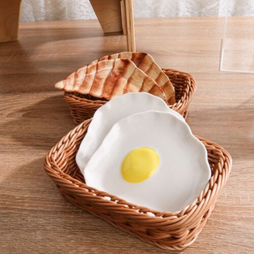 目玉焼き 食品サンプル(IWASAKI)「目玉焼きのキーリング (キーホルダー