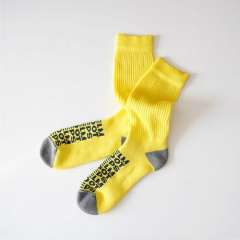 ルーズソックス｜【FEEL MY FOOTSTEPS】 LETTER M-L 【フィンランド製】(yellow)