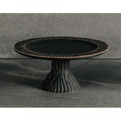 Co-Labo ケーキスタンド Cake stand rim(black/BX-0102)