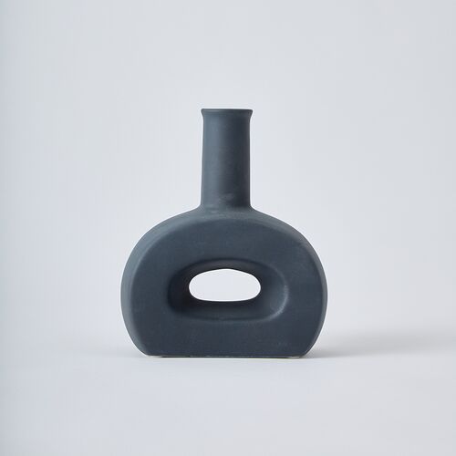 【shesay】 Horn Please MADE PORCELAIN アトレ ワイド フラワーベース