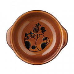 グラタン皿 fika ココット オーブンウェア 萬古焼(アメ)