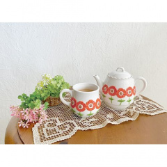 ティーポット flower's tableware お花(アネモネ/MG-62253)