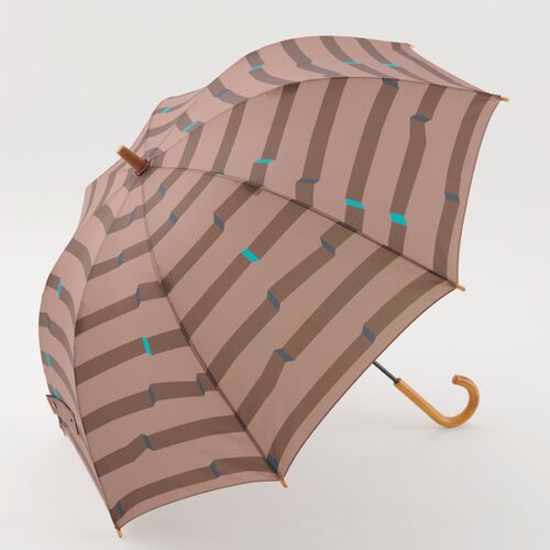 長傘｜【392 plus m】 雨傘 UMBRELLA LONG 60cm トリック Q191