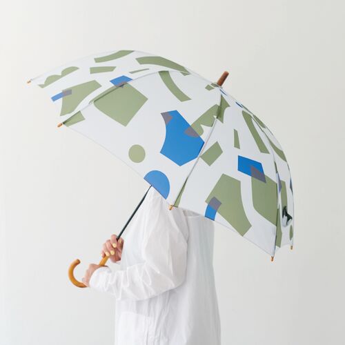 長傘｜【392 plus m】 雨傘 UMBRELLA LONG 60cm デイドリーム Q192