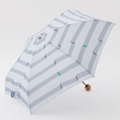 折りたたみ傘｜【392 plus m】 雨傘 UMBRELLA SHORT MINI 50cm トリック Q193(03 GRAY)