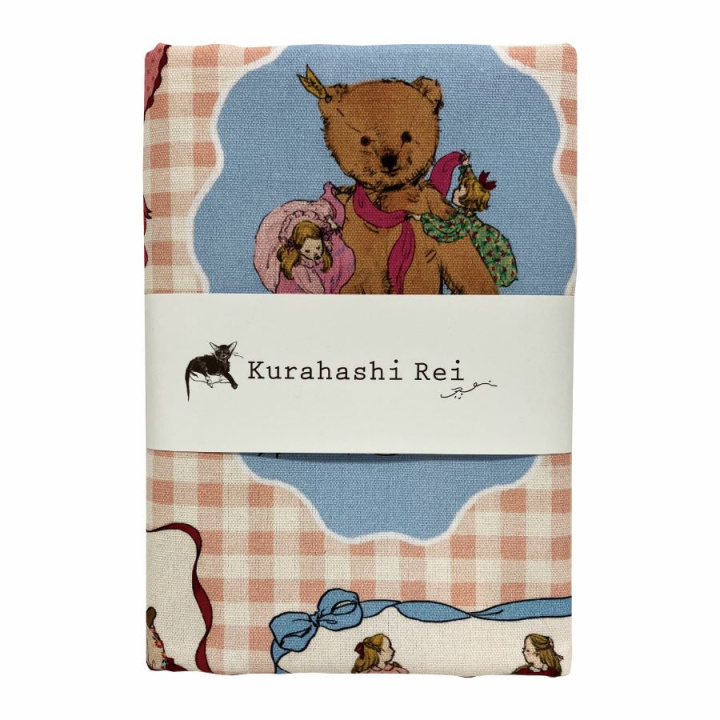 【Kurahashi Rei】 クラハシレイ オックス生地 Wrapping Bears  カットクロス