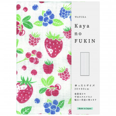 Kaya no FUKIN ゆったりサイズ ふきん(ベリー/TYD-788)