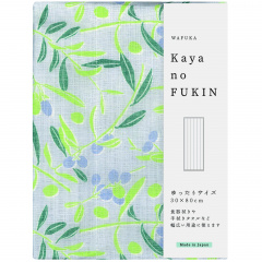 Kaya no FUKIN ゆったりサイズ ふきん(オリーブ/TYD-786)