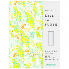 Kaya no FUKIN ゆったりサイズ ふきん(ミモザ/TYD-783)