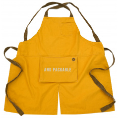 【ANDPACKABLE(R)】 エプロンPAPX アンドロゴ YDー22049(YE)