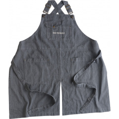 【ANDPACKABLE(R)】 エプロンAP アンドロゴ YDー21939(GRAY)