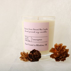 【HEAVEN SCENT INCENSE】 VOTIVE 9CL CANDLEBOX(LEMONGRASS)