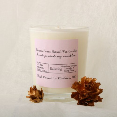 【HEAVEN SCENT INCENSE】 VOTIVE 9CL CANDLEBOX(RELAXING)