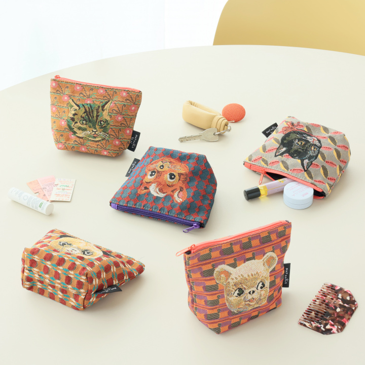 【Nathalie Lete】 ポーチ Animal