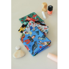 【Nathalie Lete】 ハンカチ(Circus/510043)