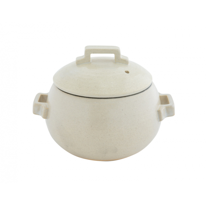 Basique 3合用 耐熱陶器 萬古焼 ごはん鍋(OW/7140BSE021)