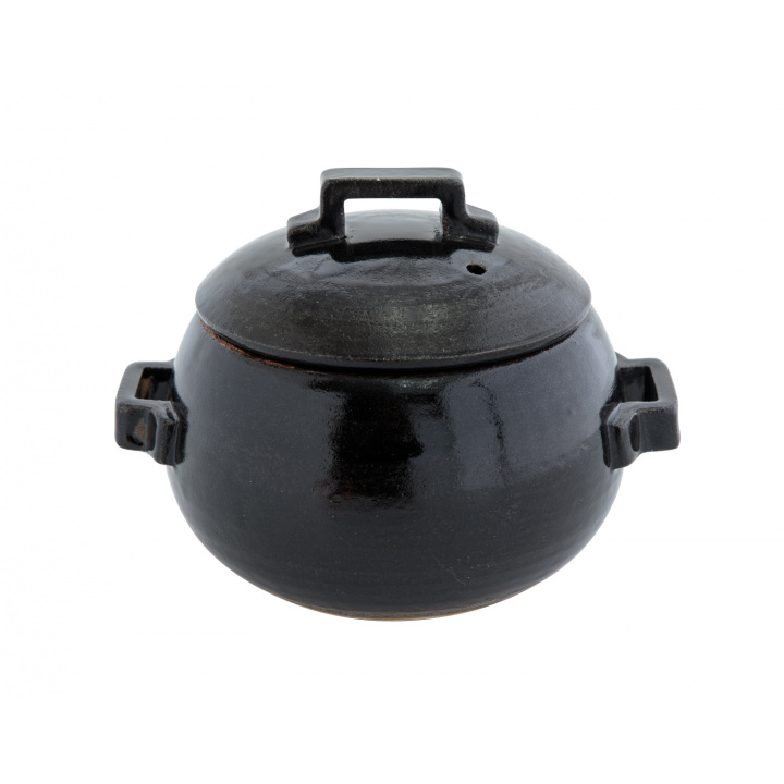 Basique 3合用 耐熱陶器 萬古焼 ごはん鍋(BK/7140BSE022)