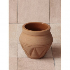 【artipur COTTAGE】 フラワーベース TERACOTTA POTTERY テラコッタ M37ー2326(M37-2326)