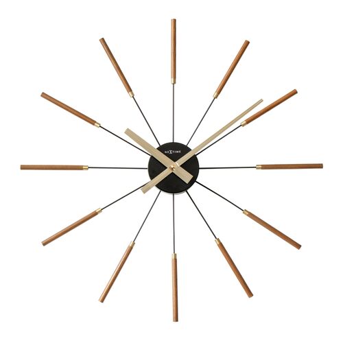 掛時計｜【NEXTIME】 JAPANDI COLLECTION Radiant clock stick(BR)