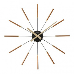 掛時計｜【NEXTIME】 JAPANDI COLLECTION Radiant clock stick(BR)