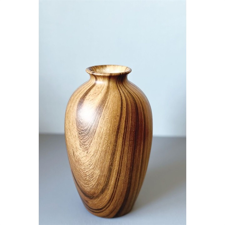 フラワーベース｜【welms.】 Wood grain Vase （L）