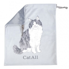 巾着｜【Cat All】 CA (L)(GY/572028)