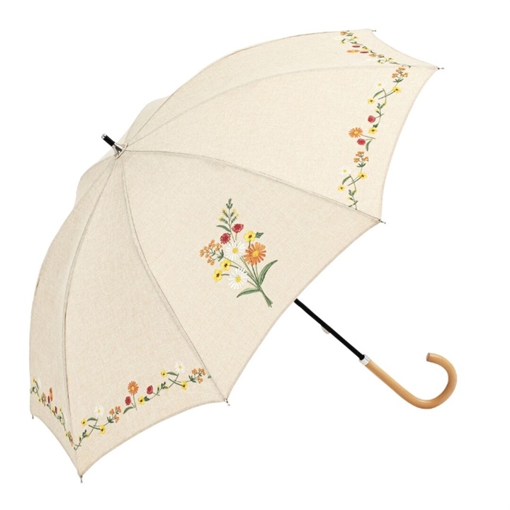 【because】 Flower Bouquet 晴雨兼用 UV90%カット