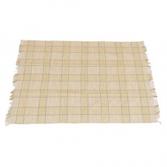 【Ne WORKS】 -NuanceCheck- Floor Rug フロアラグ 130×190cm(Lt.YELLOW)