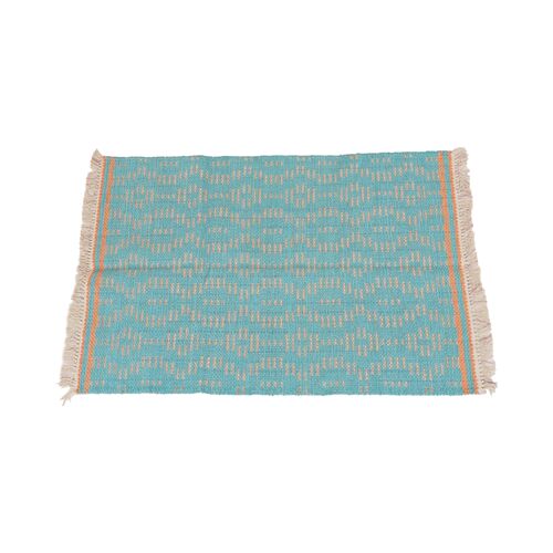 ハーフラグ｜【Ne WORKS】 -ModernPatten-1 Half Rug 【インド製】