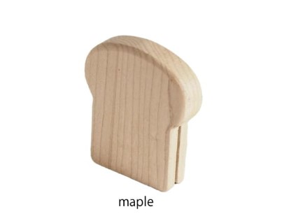 Co-Labo マグネット Magnet&clip of bread maple