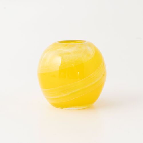 フラワーベース Ball Vase Yellow