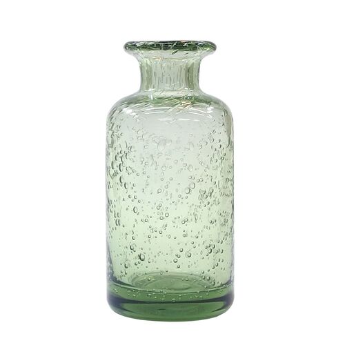 フラワーベース｜バブルグラス ボトル Bubble glass flower vase bottle