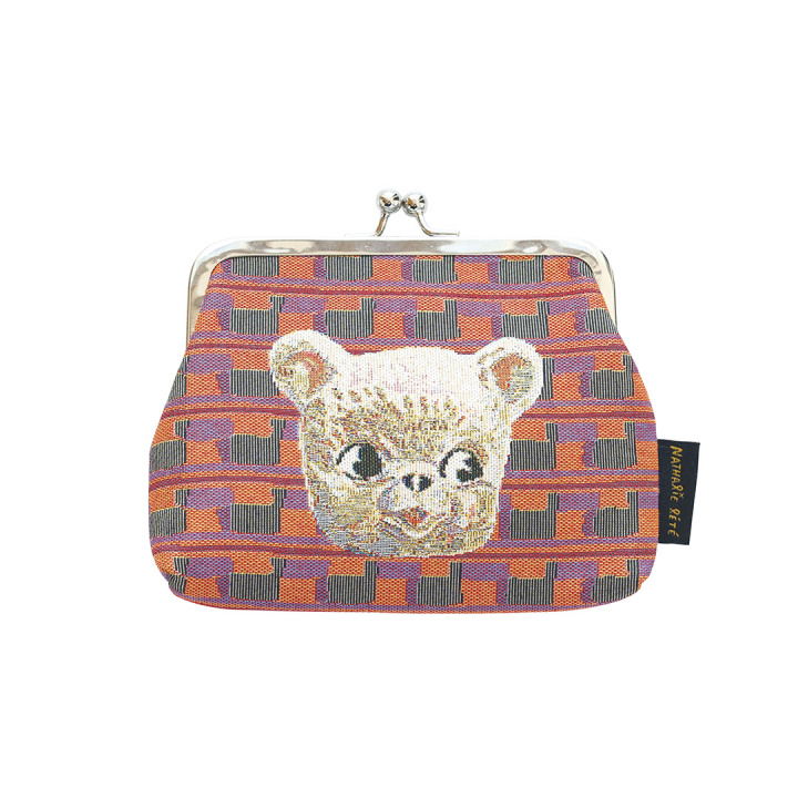 がま口ポーチ｜【Nathalie Lete】 Mini purse ナタリーレテ(Bear/510803)