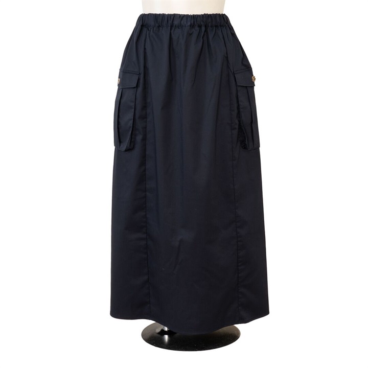 【Lupilien】 ストレッチツイルカーゴ風スカート