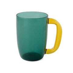 【amabro】 2TONEグリップマグ(Green×Yellow)