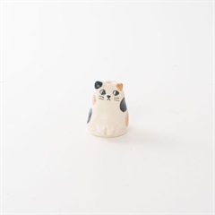 【AKANE's Pottery】 一輪挿し（小）(ミケねこ)