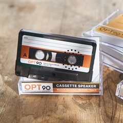 【Opt！】 カセットスピーカー(クリアブラック)
