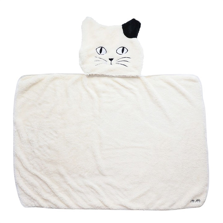 【松尾ミユキ】Cat Face Blanket キャットフェイスブランケット