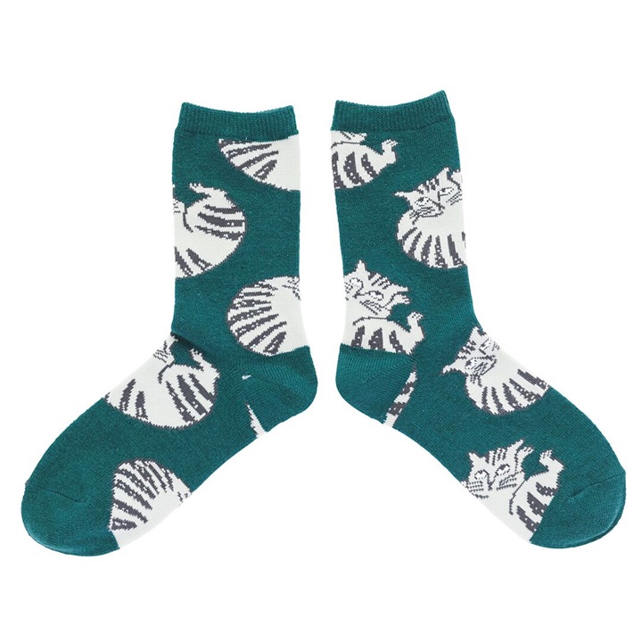 【松尾ミユキ】Cat Wool Blend socks キャットウールブレンドソックス