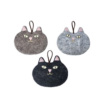 【MERRYMERRY】鍋敷き Felt cat MM-H＆L-021